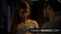 Innocent Skinny Redhair Teen Blackmailed by Stepfather ⭐  FamilyBangs.com