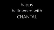 halloween night show with Chantal ads her sexy pumpkin, wanna see me?