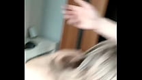 Video report from my wife. She sucks her lover's dick and sends the video to me