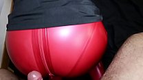 red catsuit teaser