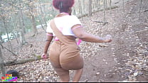 Ebony Girl Scout Gets Lost In The Woods And Finds Herself Getting Fucked By A Scary Stranger