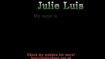 He lick pussy of Julie Luis to orgasm