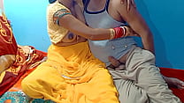 Yellow Saree Fucking With Hasband