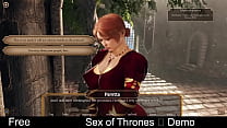 Sex of Thrones (Free Steam Demo Game) Visual Novel.