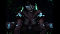 Nidalee femdoms you in the jungle
