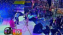 Topless on live TV music contest