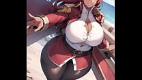 Beautifu Pirate women with big mommy milkers Compilation