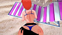 Yae Miko Bikini sex on the beach POV PROMO Genshin Impact | Full And Just POV on Sheer or PTRN: Fantasyking3