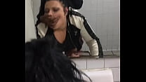 Young BBC raw dogs Thick White Milf Slut in Public Bathroom first ameatur sex tape