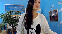 Fabulous Young Brunette on Webcam Free Porn b1