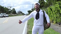 GAYWIRE - Muscle Hunk Derek Bolt In Sailor Outfit, Sucking Dick & Getting Fucked