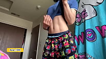 Cute twink masturbating in his room and records the video