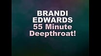 BRANDI EDWARDS Sexy Big Tits Cougar MILF 55 Minute Deepthroat POV Blowjob and Facial