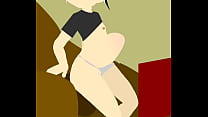 Drak girl x bbc belly bulge porn