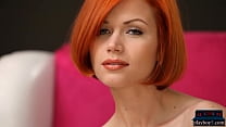 Czech MILF with red hair looks amazing for Playboy