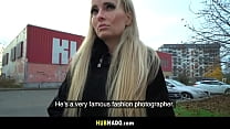 We were walking along today when I saw this beautiful blonde MILF Victoria Pure