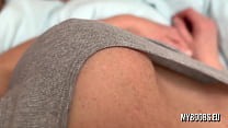 Hard Playing with Pierced Nipples with MILF Big Tits