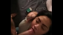 Watch allyssa take mikes long fat dick in her mouth