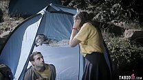 Jewish teen camping cheats on boyfriend with an older man