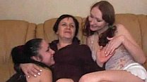 Russian lesbian takes huge dildo