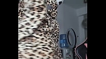 Dressed as a leopard i masturbate in my chair gaming CLAUDIA BAVEL