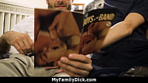 Stepdad Is Happy to Show His Young Stepson how Gay Sex Is More Pleasurable - Myfamilydick