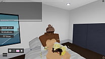 Roblox cute little slut fell in love with daddy's BBC