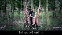 Slave used in the woods