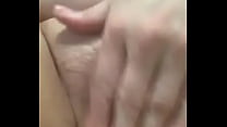 She makes herself cum so hard she squirted