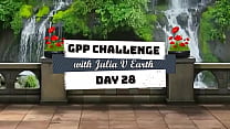 Julia beat her lack of energy again and finished her not easy exercises. Day 28 of General Physical Preparation Challenge.