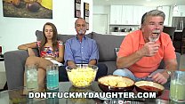 DON'T FUCK MY step DAUGHTER - Liza Rowe Fucked By Glen While step Daddy s.