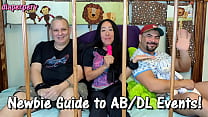 listing of AB/DL and diaper fetish in person parties and conventions