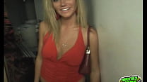 Can someone PLEASE ID this girl? Hot blonde fucks in the alley
