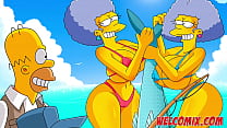 Simpsons gang in sex scenes and orgy!