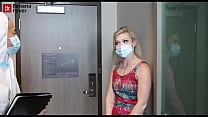 Blonde Slut Fucks The Doctor For The COVID Cure - BananaFever