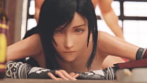 Tifa with Perfect Butt Riding on Big Dick