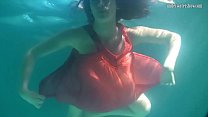 Russian underwater big tits teen Rusalka