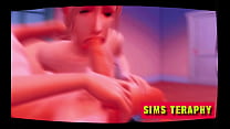 Sims Therapy - Chica rubia follada por un chico sordo