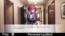 Perverted Landlord (free game itchio) Visual Novel