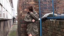 Amateur exhibitionist Beauvoirs public masturbation and outdoor flashing of brun