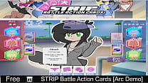 STRIP Battle Action Cards  (free game itchio ) Card Game, 2D, Adult, Anime, Cute, Eroge, Erotic, Hentai, NSFW, Voice Acting