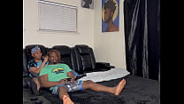 Netflix And Chill Turns To Netflix And Fuck Ebony Wife Takes Black Cock Missionary