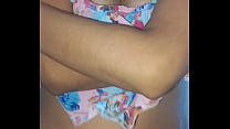 Daddy, can I stroke your penis? Little TEEN18  stepdaughter gets her perfect natural tits groped. home video. innocent