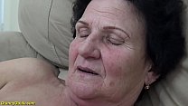 hairy 72 year old mom gets extreme hard fucked by her young toyboy