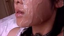 Sex Slave Gets Cum on Her Face