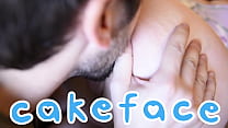 CAKEFACE- Deep Asshole Tonguing - Cake in the Face!