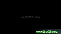 Hot masseuse gives pleasure massage 14