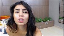 Vibrator And Pussy Fingering Makes Big Ass Latina Very Wet