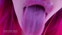 ASMR Gloryhole Close-up Licking and