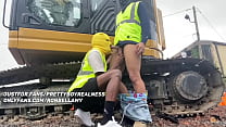 Downlow Gay Construction Workers Fucking on Lunch Break